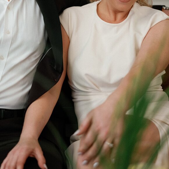 Tanya Taylor Ryland Dress in Cream, Size 6 - Picture 4 of 7